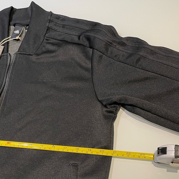 *NEW* Adidas Men's Black ID Track Bomber Jacket - Picture 7 of 11